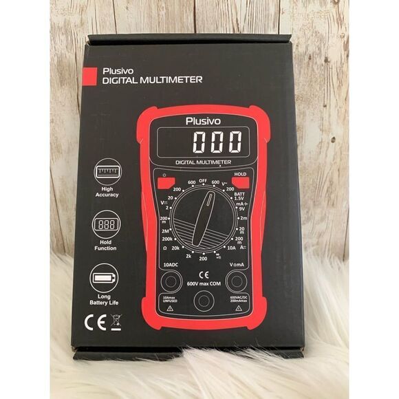 Digital Multimeter DC AC Voltmeter Ohm Volt Amp Multi Tester for Voltage, Curren - Picture 1 of 4